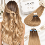 Tape Extensions Gold Line 10 Pcs Ombre BB# 60-65cm