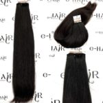 Τρέσα Φυσική Virgin Line One Donor Baby Hair Undyed 60cm 2# Dark Brown 230Gram